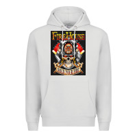 Dove Grey firehouse rock love Premium Hoodie - ArtChic