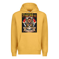 Mustard firehouse rock love Premium Hoodie - ArtChic