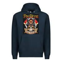 Navy firehouse rock love Premium Hoodie - ArtChic