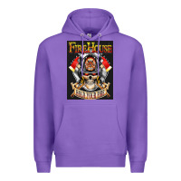 Purple firehouse rock love Premium Hoodie - ArtChic