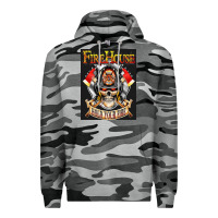 Slate Camo firehouse rock love Premium Hoodie - ArtChic