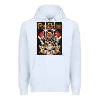 White firehouse rock love Premium Hoodie - ArtChic