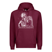 Burgundy breaking benjamin 3 Premium Hoodie - ArtChic