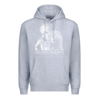 Heather Grey breaking benjamin 3 Premium Hoodie - ArtChic