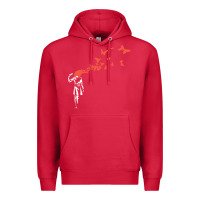 Cardinal banksy headshot butterfly Premium Hoodie - ArtChic
