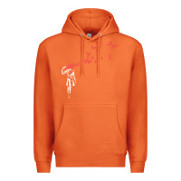 Carrot banksy headshot butterfly Premium Hoodie - ArtChic
