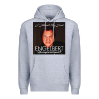 Heather Grey engelbert humperdinck Premium Hoodie - ArtChic