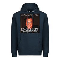 Navy engelbert humperdinck Premium Hoodie - ArtChic