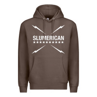 Coffee slumerican Premium Hoodie - ArtChic