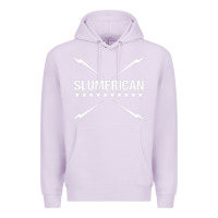 Lilac slumerican Premium Hoodie - ArtChic