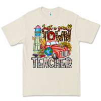 Bone Just a Small Town Teacher Premium Tee - CowhideDigitalArt