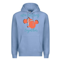 Colony Blue just keep swimming 25 Premium Hoodie - ArtChic