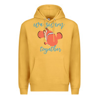 Mustard just keep swimming 25 Premium Hoodie - ArtChic