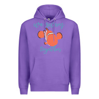 Purple just keep swimming 25 Premium Hoodie - ArtChic