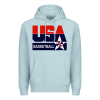 Blue Mist usa basketball Premium Hoodie - ArtChic