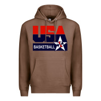 Chestnut usa basketball Premium Hoodie - ArtChic