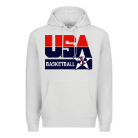 Dove Grey usa basketball Premium Hoodie - ArtChic
