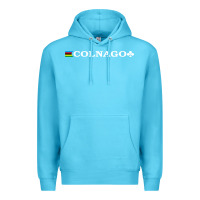 Ocean Blue Colnago Bicycling Bike Premium Hoodie - ArtChic
