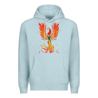 Blue Mist X-Men Jean Grey Phoenix Cosmic Flames Premium Hoodie - ArtChic