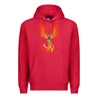 Cardinal X-Men Jean Grey Phoenix Cosmic Flames Premium Hoodie - ArtChic