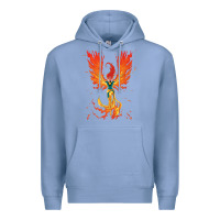 Colony Blue X-Men Jean Grey Phoenix Cosmic Flames Premium Hoodie - ArtChic
