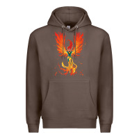 Coffee X-Men Jean Grey Phoenix Cosmic Flames Premium Hoodie - ArtChic