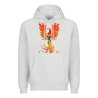 Dove Grey X-Men Jean Grey Phoenix Cosmic Flames Premium Hoodie - ArtChic