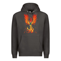 Smoke X-Men Jean Grey Phoenix Cosmic Flames Premium Hoodie - ArtChic