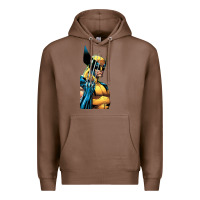 Chestnut wolverine 3 Premium Hoodie - ArtChic