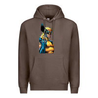 Coffee wolverine 3 Premium Hoodie - ArtChic