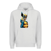 Dove Grey wolverine 3 Premium Hoodie - ArtChic
