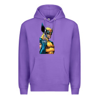 Purple wolverine 3 Premium Hoodie - ArtChic