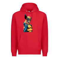 Red wolverine 3 Premium Hoodie - ArtChic