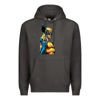 Smoke wolverine 3 Premium Hoodie - ArtChic