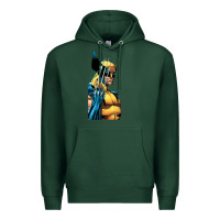 Sports Green wolverine 3 Premium Hoodie - ArtChic
