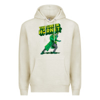 Oatmeal Heather the vintage green hornet Premium Hoodie - ArtChic