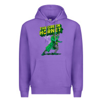Purple the vintage green hornet Premium Hoodie - ArtChic