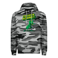 Slate Camo the vintage green hornet Premium Hoodie - ArtChic