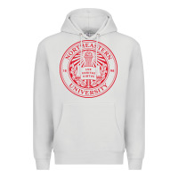 Dove Grey Northeastern University Premium Hoodie - ArtChic