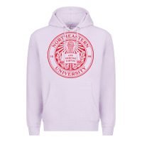 Lilac Northeastern University Premium Hoodie - ArtChic