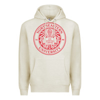 Oatmeal Heather Northeastern University Premium Hoodie - ArtChic