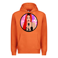 Carrot red hair girl singing Premium Hoodie - ArtChic