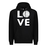 Black girls love volleyball Premium Hoodie - ArtChic