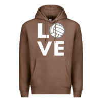 Chestnut girls love volleyball Premium Hoodie - ArtChic