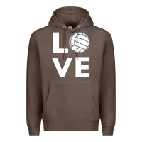 Coffee girls love volleyball Premium Hoodie - ArtChic