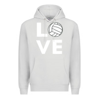 Dove Grey girls love volleyball Premium Hoodie - ArtChic