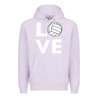 Lilac girls love volleyball Premium Hoodie - ArtChic