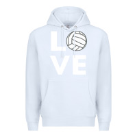White girls love volleyball Premium Hoodie - ArtChic