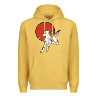 Antique Gold Okami Premium Hoodie - ArtChic