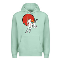 Seafoam Okami Premium Hoodie - ArtChic